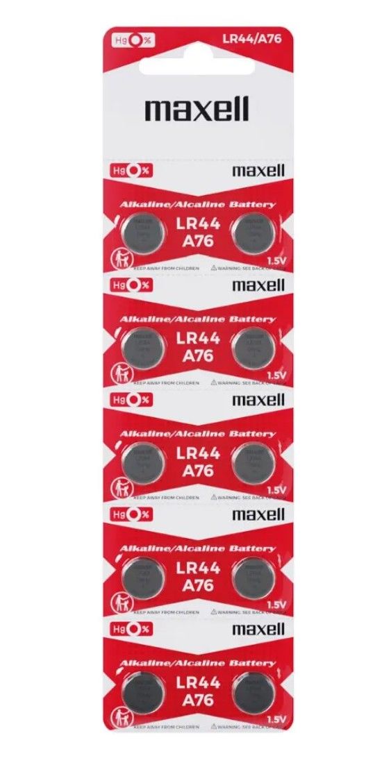 Maxell Micro Alkaline Battery (10pcs pack) LR44