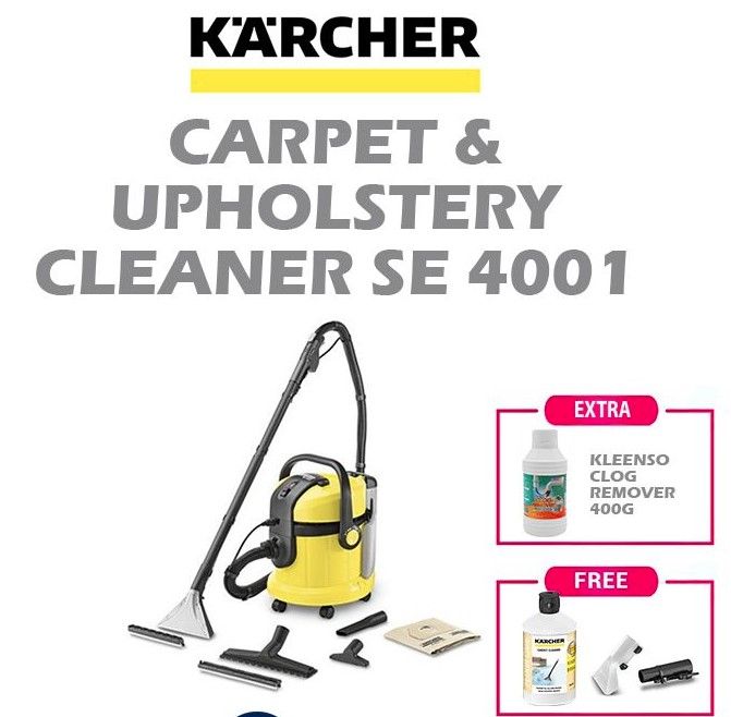 KARCHER CARPET CLEANER SE 4001