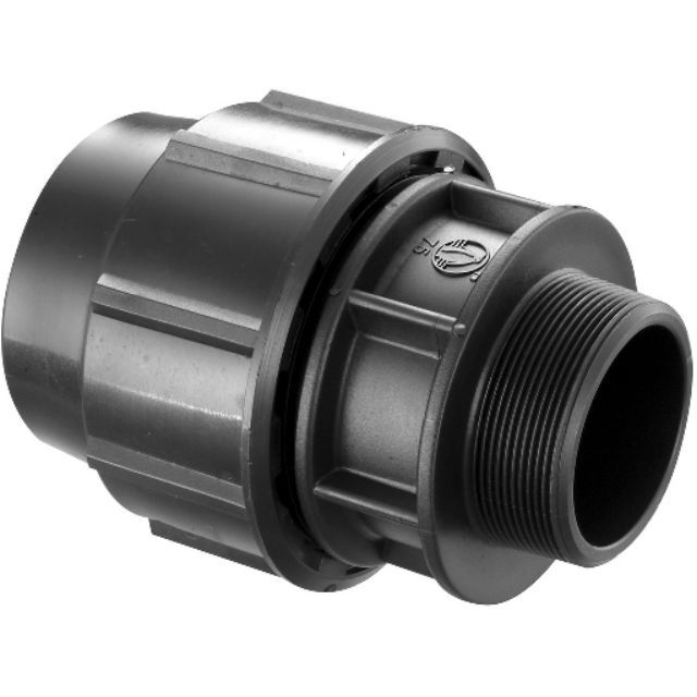 *HDPE Poly Fitting Poly Pipe Connector - Male Threaded Adaptor (M.T.A) 25mm x 1"