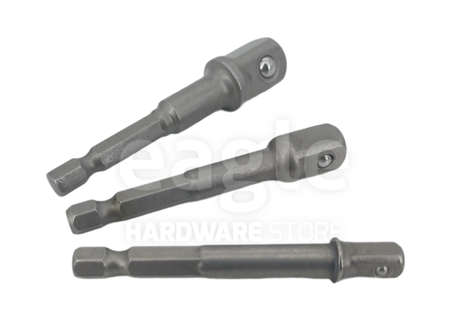 REMAX POWER EXTENSION BAR SHANK - 75-SA063 (1/4")/ 75-SA064 (3/8") / 75-SA065 (1/2")