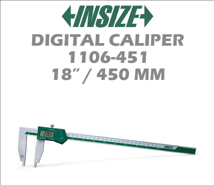 INSIZE DIGITAL CALIPER 1106-451
