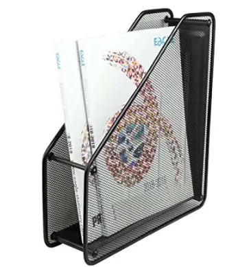 1 Tier Mesh Desk Organizer Tray / Mesh Magazine Rack