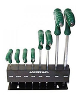 JONNESWAY 9PCS TWO WAY STAR & TAMPERPROOF KEY SET