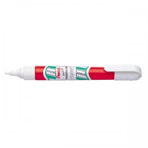 PENTEL CORRECTION PEN RED BOTTLE 7 ML (12PCS/BOX)
