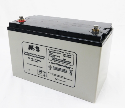 *MSB 12V 110 AH 110AH Sealed Lead Acid Battery Bateri Suitable for Solar UPS MS 12-110 MS12-110 ULTRA