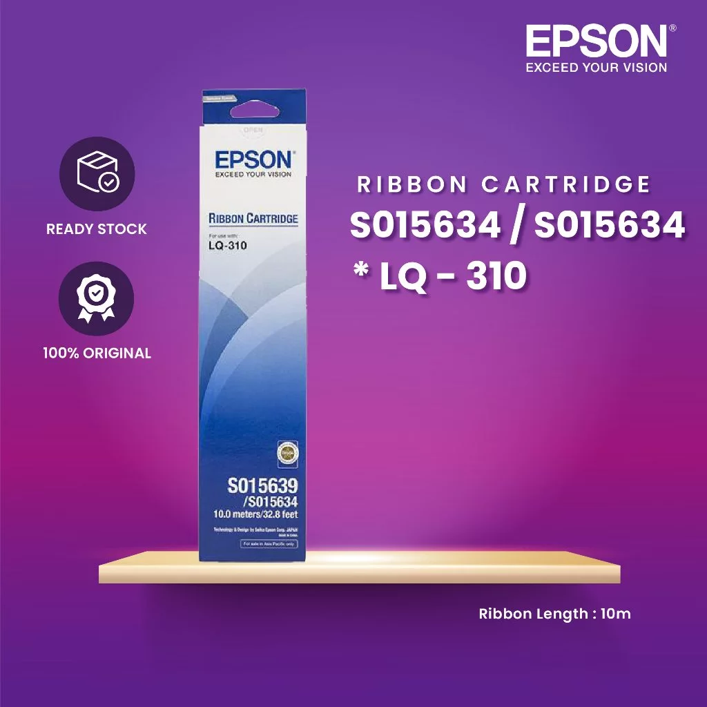 Epson LQ-310 Ribbon S015639 /LQ310 RIBBON /EPSON LQ310/ EPSON LQ-310 RIBBON /LQ310 PRINTER