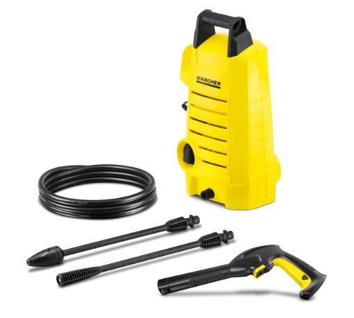 KARCHER HIGH PRESSURE CLEANER C/W STANDARD ACCESSORIES