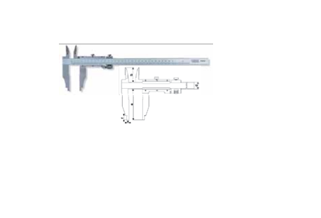 Temo 0-1000mm Long Jaw Internal Vernier Caliper