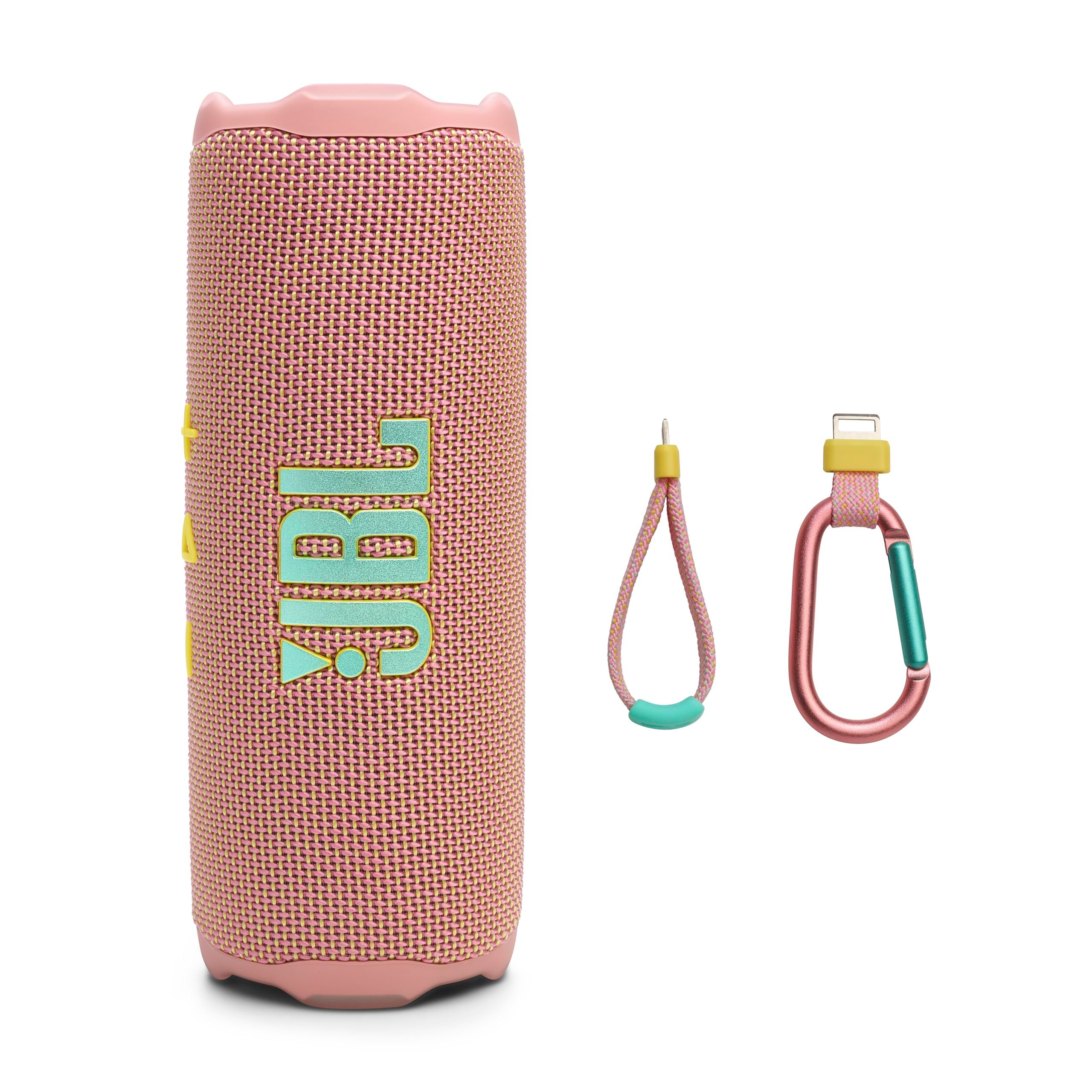 JBL FLIP 7 WIRELESS PORTABLE WATERPROOF AND DROP-PROOF SPEAKER WITH BOLD JBL PRO SOUND - PINK