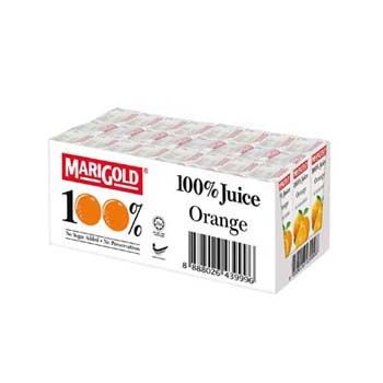 Marigold 100% Juice Orange 24pkt x 200ml