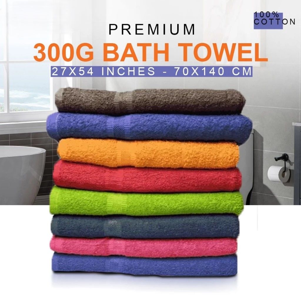 Bath Towel Lightweight , Cotton Towel | 70x140cm