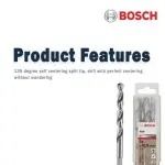 Bosch HSS-G Metal Drill Bit Metal Drill Bits 8.0mm - 14.0mm 2608595072- 2608595084