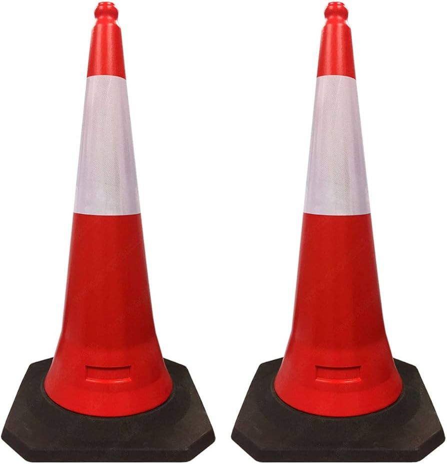 Traffic Cone 40" c/w Reflector @ Safety Cone