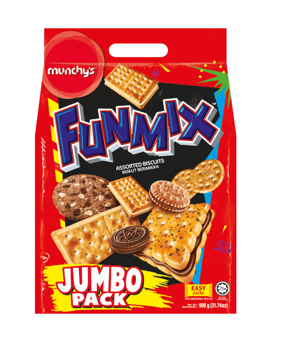 (Loose Pack) Munchy’s Funmix Assorted 900 g 