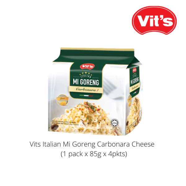 Vit's Italian Mi Goreng Carbonara 85g x 4pkts