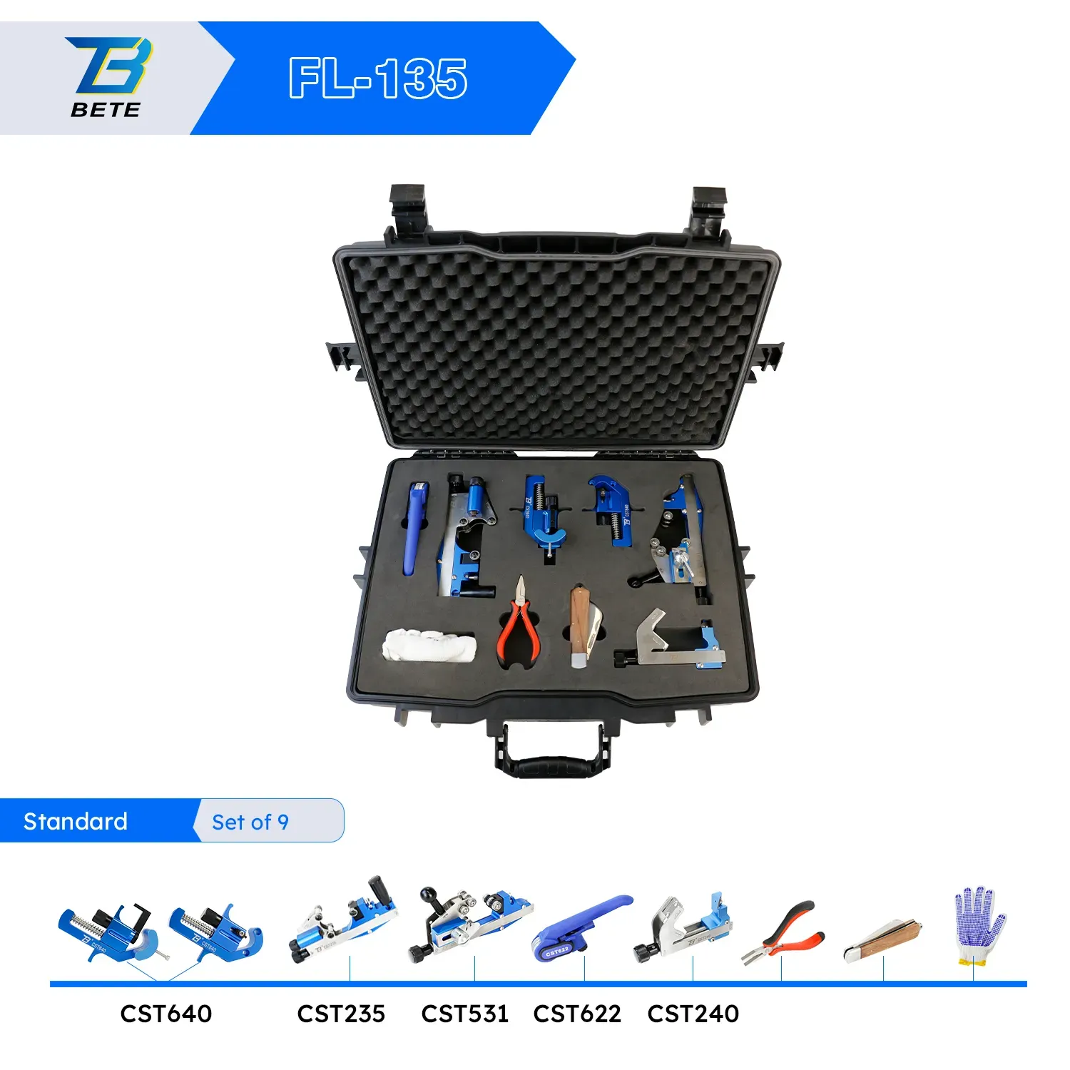 Others *FL-135 10- 35kV Cable Stripper Layer Preparation Tool Set