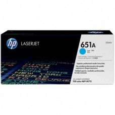 HP 651A Cyan LaserJet Toner Cartridge (CE341A)