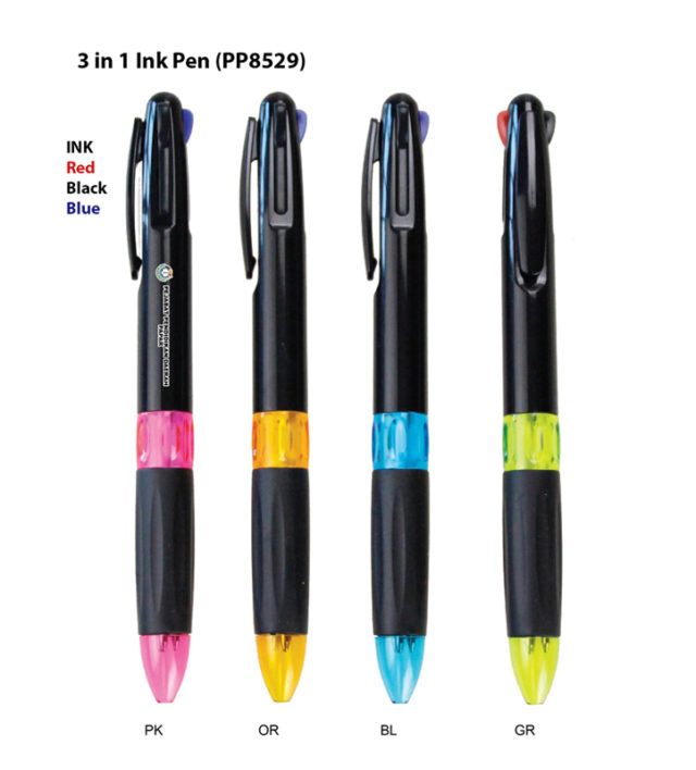 QP 3-in-1 Multi Function Pen (MFP221)