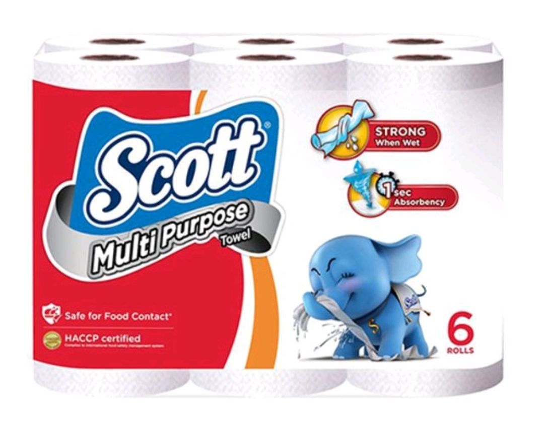 Scott Kitchen Towel 8 rolls or 6 rolls