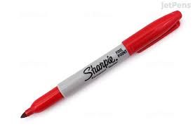 Sharpie Pen Fine Red