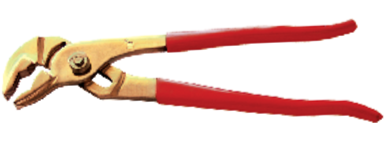 Temo 250mm Safety Water Pump Pliers - Al-Br