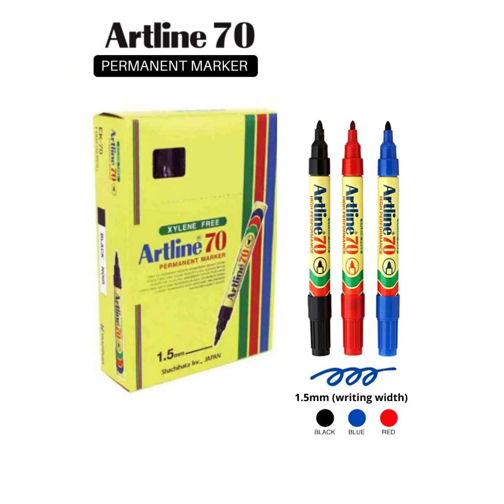 Artline 70 Permanent Marker ( 12pcs / Box )