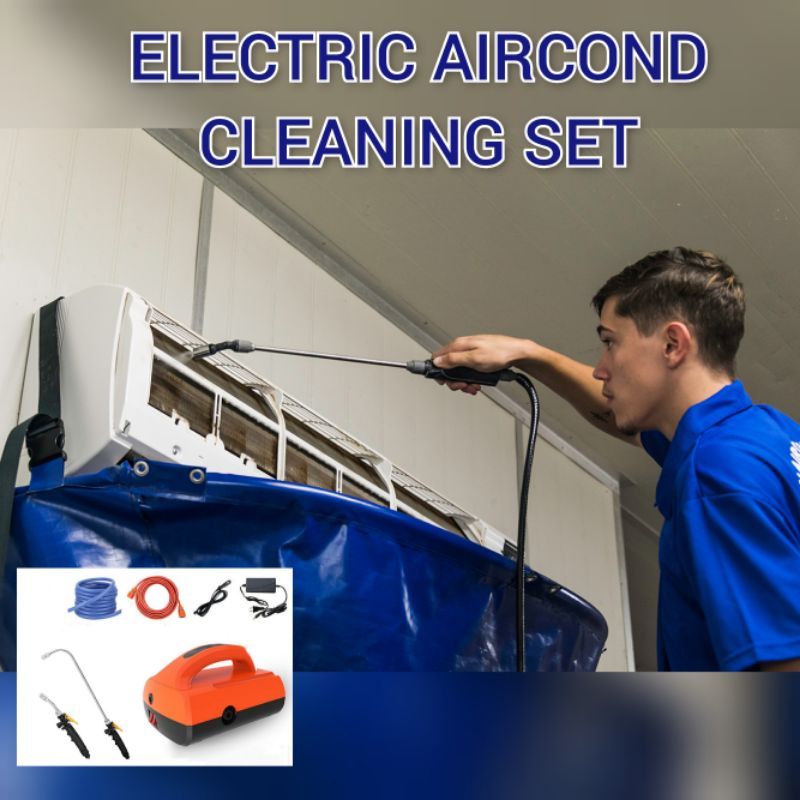 AIRCOND CLEANING SERVICE SET PEMBERSIH AIRCOND (Set Jimat)