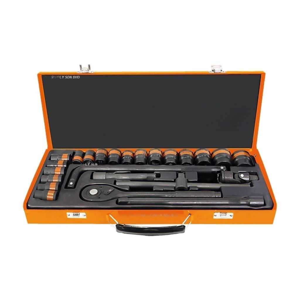 DAEWOO DAHT24B 1/2'' Driver Impact Socket Set 24pcs