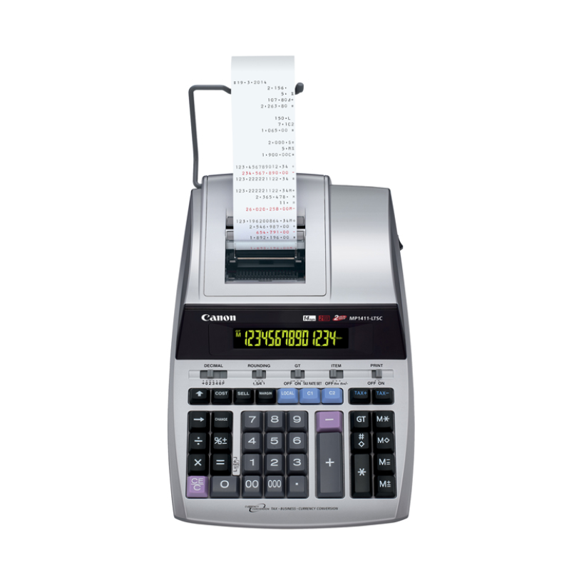 CANON MP1411-LTSC PRINTING CALCULATOR (14-DIGIT)