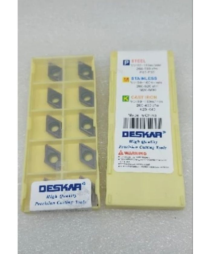 Deskar Carbide Insert DCMT11T308 LF6018, carbide Lathe Chisel DCMt11