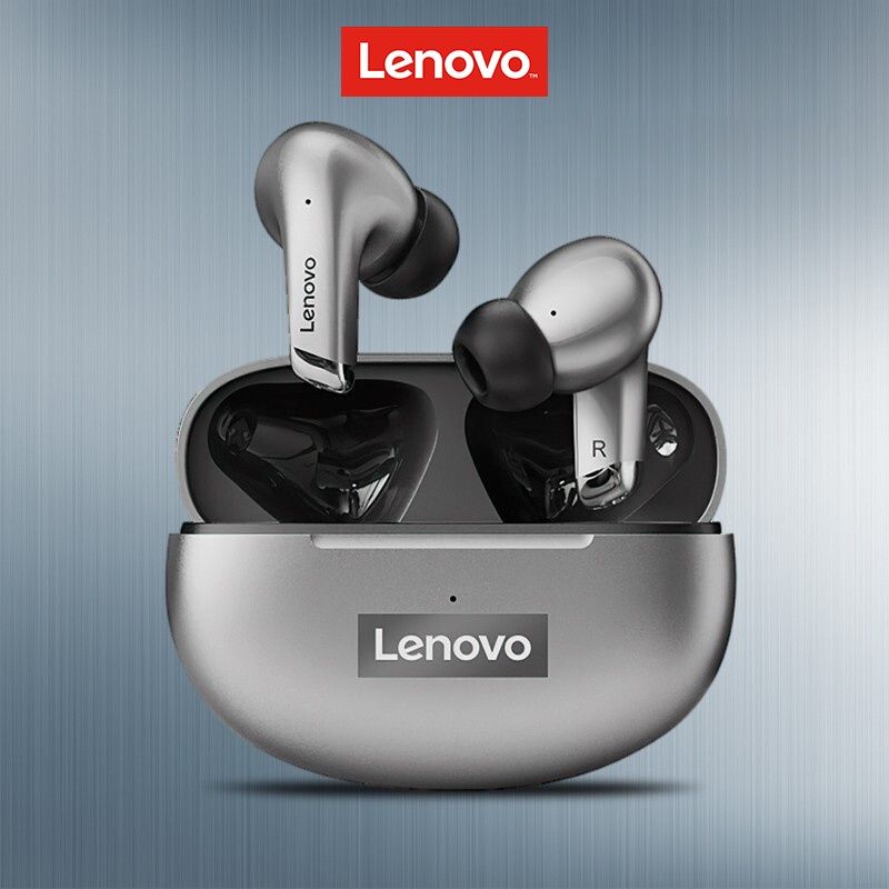 Lenovo Thinkplus LP5 True Wireless Bluetooth 5.0 Earphone TWS Touch Control Low Latency Handfree earphones with HD Stereo Sound