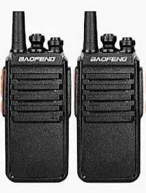 Baofeng 2 PCS BF-E50 Walkie Talkie Portable Radio 5W 400-470MHz
