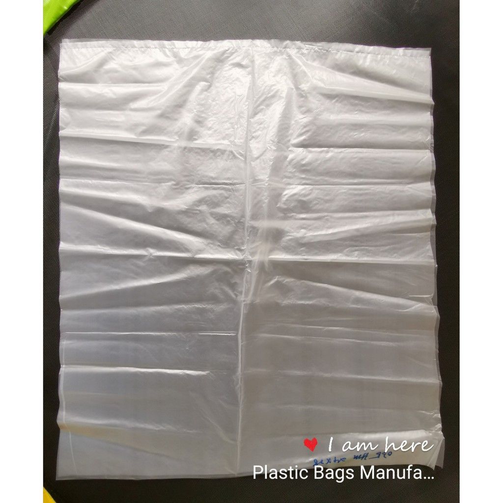 QS 1kg Large HM Plastic Bags heavy duty plastik beg 30" X 50"