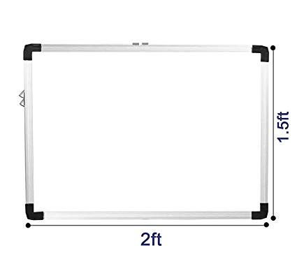 WHITE BOARD -SIZE 1.5x2FT CH Whiteboard 1.5' x 2'