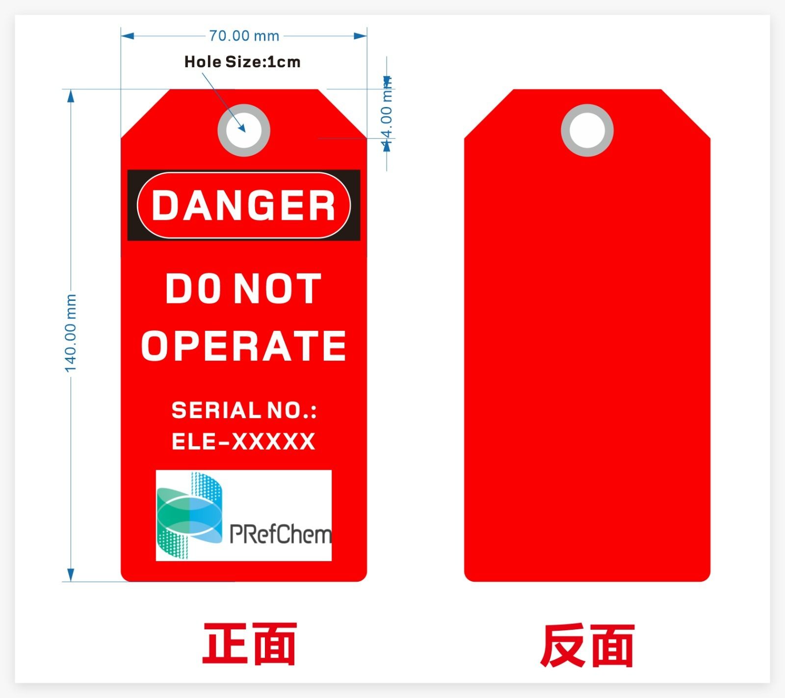 SAFETY TAGOUT, BD-P01-Electrical Tag
