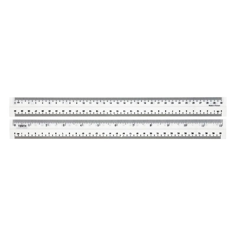 Others *RULER- ACURA PLASTIC STRAIGHT RULER 30CM/ 12"