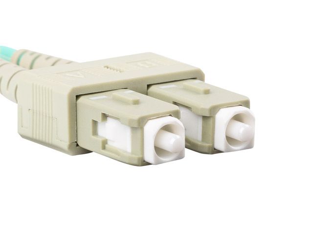 QP SC-SC/UPC MM OM3 Duplex LSZH Fiber Cable 3M