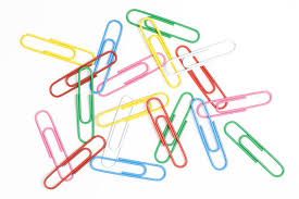 OEM Plastic Multi-colour paper Clip 31mm