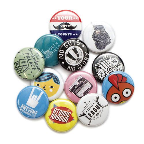 Custom Button Badge Full Color Printing 58mm