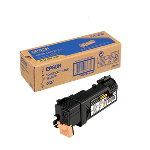 Genuine Malaysia Epson Warranty Epson - Epson 0627 Yellow Toner Cartridge C13S050627