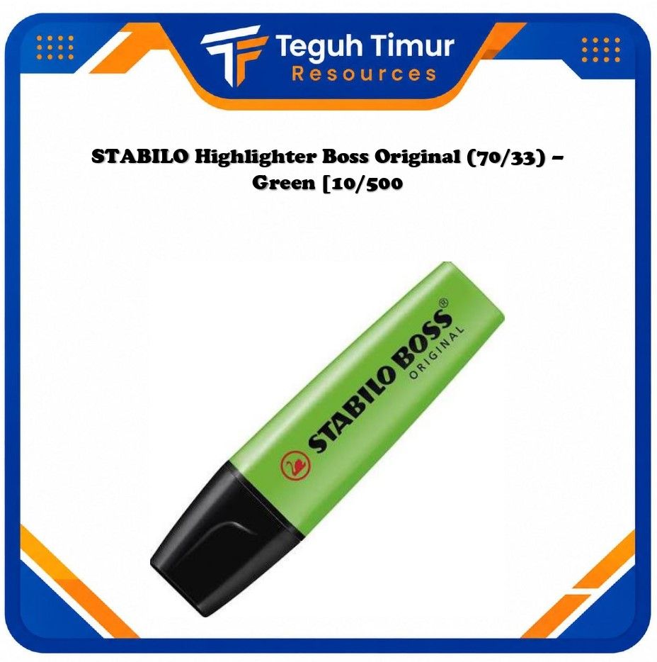 Highlighter Boss - Original ( 70/33 ) - Green [10/500]