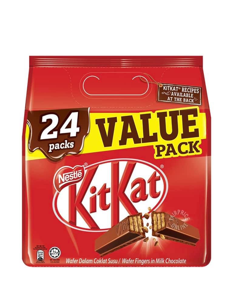 Nestle Kit Kat Sharebag Value Pack 17g x 24