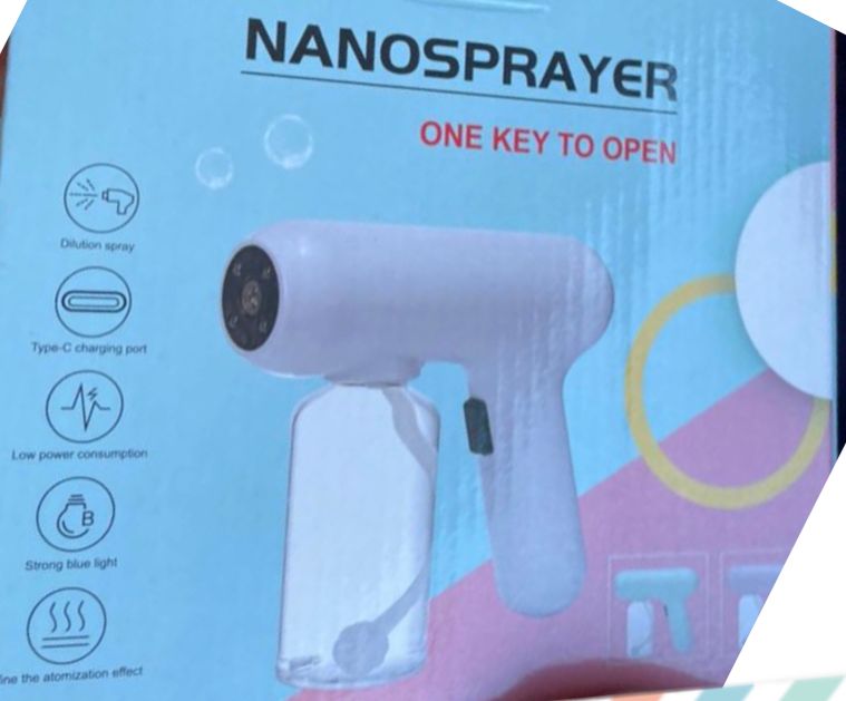 QS Spray Gun Sanitizer + 1L Nano Mist