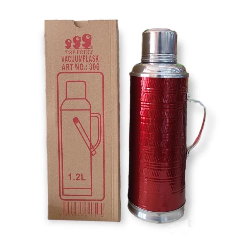TOP POINT Traditional Glass Vacuum Red Flask (12.L/2.0L)