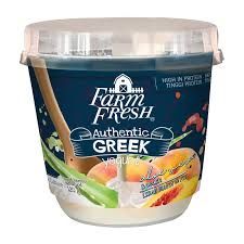 Farm Fresh Aloevera & Peach Seed Greek Yogurt 12 x 120g