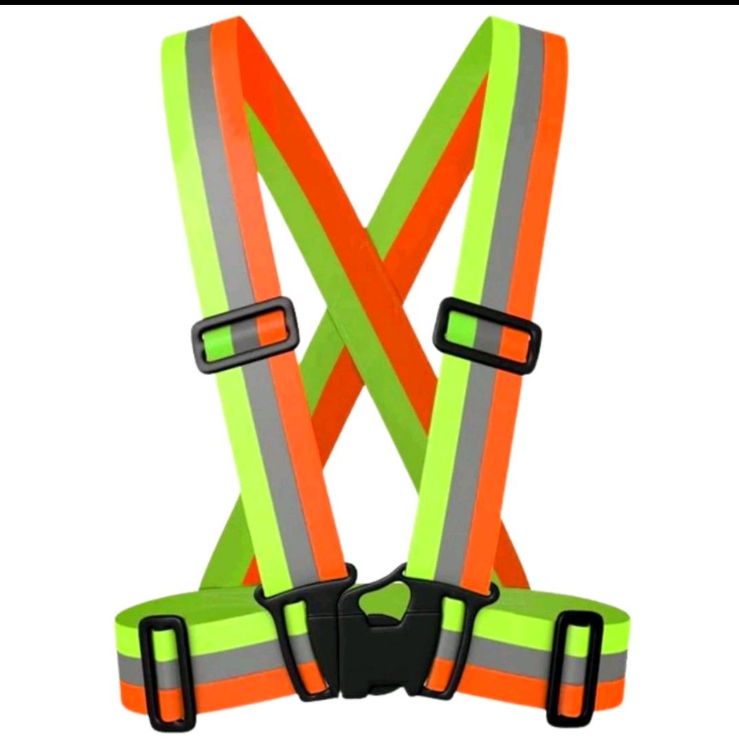 ELASTIC ADJUSTABLE REFLECTIVE SAFETY VEST