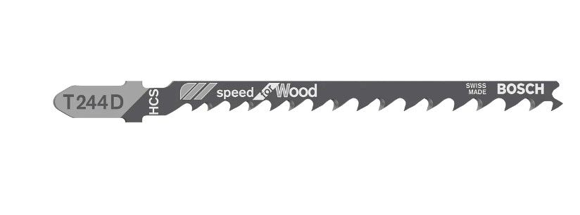 BOSCH JIGSAW BLADE T 244 D (2608637881)