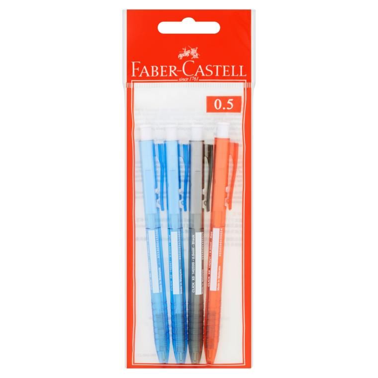 FABER CASTELL BALL PEN CLICK X5 (XF) 0.5MM