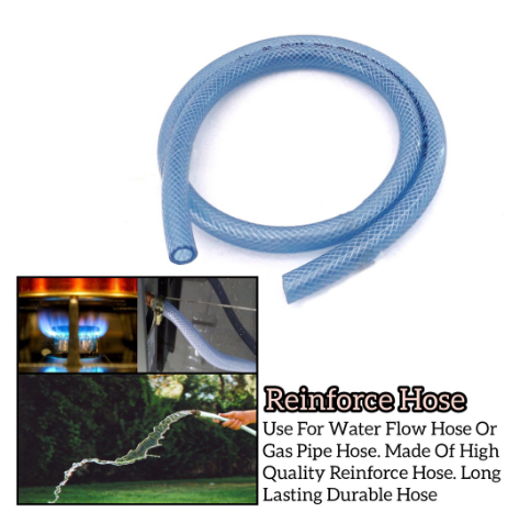 Reinforced Hose For Household Gas Pipe , Outdoor Garden Water Hose Paip 1" X 1M