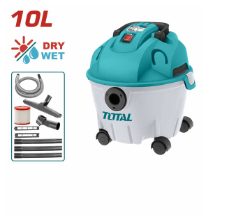 TOTAL TVC12101 VACUUM CLEANER (SUITABLE FOR BOTH WET & DRY CLEANING WITH THERMAL FUSE.) 1200W
